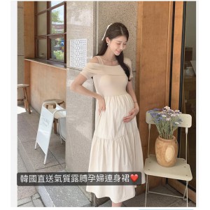 韓國直送孕婦連身裙